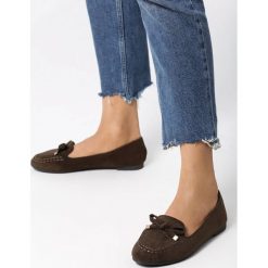 Zielone Mokasyny Oh-So-Wonderful. Zielone baleriny Born2be, na lato, bez wzorów, bez obcasa. Za 59.99 zł.