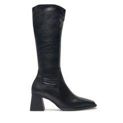 Kozaki Vagabond Shoemakers. Czarne kozaki Vagabond Shoemakers, bez obcasa, na słupku, bez zapięcia. Za 919.99 zł.