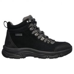 Buty trekkingowe damskie Skechers Trego EL Captian. Czarne trekkingi Skechers, z gumy, trekkingowe. Za 319.00 zł.