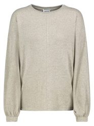 Fresh Made Sweter w kolorze szarym rozmiar: M/L. Szare swetry Fresh Made, l, bez wzorów, bez ramiączek. Za 66.00 zł.