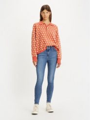Levi's® Jeansy 720™ 527970365 Niebieski Super Skinny Fit. Niebieskie jeansy s, bez wzorów. Za 319.99 zł.