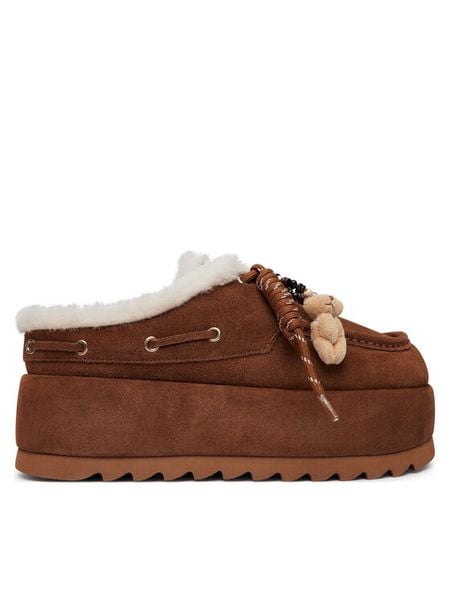 Steve Madden Śniegowce Cuddly 11005708 Brązowy. Brązowe trapery i śniegowce Steve Madden, ze skóry. Za 729.99 zł.