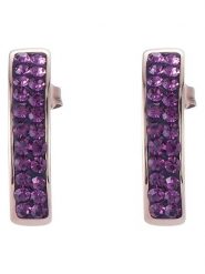 COEUR DE LION Kolczyki-wkrętki z kryształami rozmiar: onesize. Różowe kolczyki COEUR DE LION, z kryształem, ze stali. Za 130.99 zł.