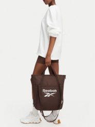 Reebok Torebka CWBEO-RBK-B-006-10 Brązowy. Brązowe shopper Reebok, bez wzorów, z materiału, bez dodatków. Za 129.99 zł.