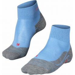 Falke TK5 Wander Short damskie skarpety trekkingowe 41-42, light blue. Niebieskie skarpety Falke, bez wzorów. Za 295.99 zł.