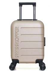 SWISS KOPPER Walizka "Aigle" w kolorze beżowym - 32 x 42 x 20 cm rozmiar: onesize. Brązowe walizki SWISS KOPPER, bez wzorów. Za 108.99 zł.