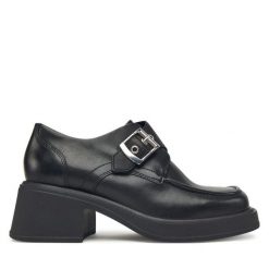 Półbuty Vagabond Shoemakers. Czarne czółenka Vagabond Shoemakers, bez wzorów, bez obcasa, na obcasie, bez zapięcia. Za 679.99 zł.