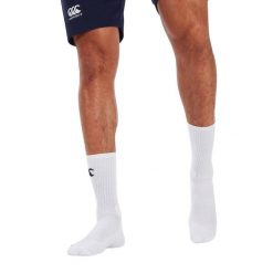 Skarpetki antypoślizgowe do połowy łydki Canterbury. Białe skarpety CANTERBURY, bez wzorów. Za 172.00 zł.