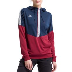Damska bluza z kapturem Erima Squad. Czerwone bluzy Erima, m, bez wzorów, z kapturem. Za 193.90 zł.