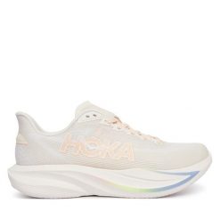Buty do biegania Hoka. Brązowe obuwie sportowe HOKA, bez zapięcia, do biegania. Za 729.99 zł.