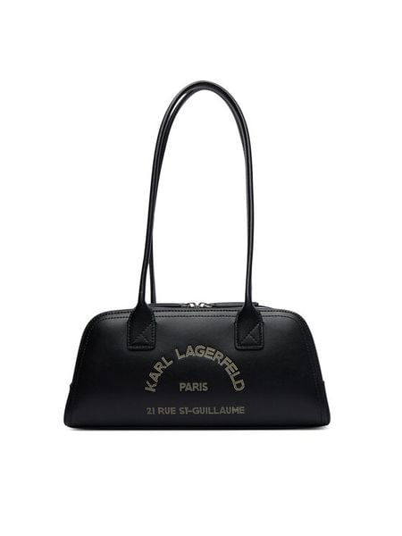 KARL LAGERFELD Torebka B4W30060 Czarny. Czarne torebki klasyczne KARL LAGERFELD, bez wzorów, ze skóry, bez dodatków. Za 1,099.00 zł.
