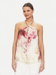 Marciano Guess Top 5GGH10 7298A Kolorowy Regular Fit. Topy Marciano Guess, z aplikacjami, z wiskozy, bez kołnierzyka, bez ramiączek. Za 369.99 zł.