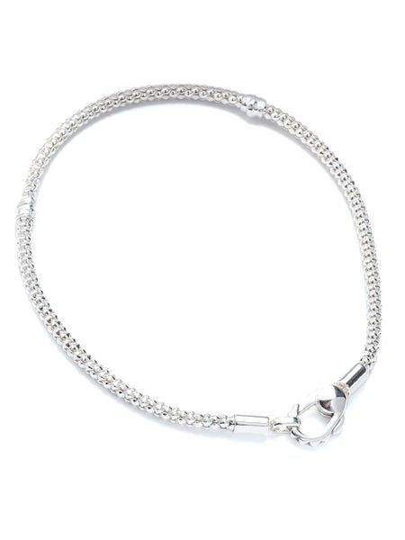 Pandora Srebrna bransoletka rozmiar: 18. Szare bransoletki Pandora, srebrne. Za 257.31 zł.