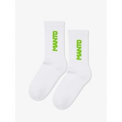 MANTO skarpety LOGOTYPE 25 białe L. Białe skarpety MANTO, bez wzorów. Za 49.00 zł.