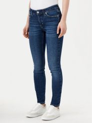 Calvin Klein Jeans Jeansy J20J224491 Granatowy Skinny Fit. Niebieskie jeansy Calvin Klein Jeans, bez wzorów. Za 259.99 zł.