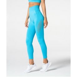 Legginsy bezszwowe damskie Carpatree Phase Seamless. Niebieskie legginsy Carpatree, xs, bez wzorów. Za 47.99 zł.