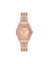 Michael Kors Zegarek Harlowe MK4845 Różowe złoto. Czerwone, analogowe zegarki Michael Kors, złote. Za 979.99 zł.