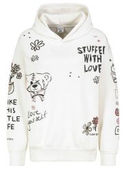 Sublevel Bluza w kolorze białym rozmiar: S. Białe bluzy sportowe Sublevel, s, bez wzorów, z kapturem. Za 201.55 zł.