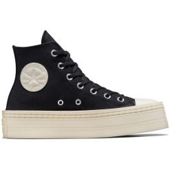 Buty sportowe Converse Chuck Taylor Modern. Czarne obuwie sportowe Converse, bez zapięcia, na fitness i siłownię. Za 590.00 zł.