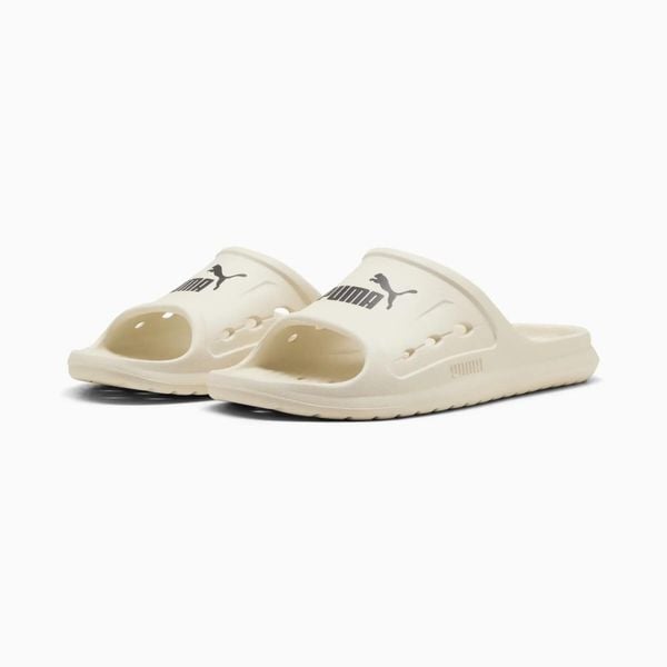 Klapki plażowe Puma DIVECAT DRY 40485402. Brązowe klapki Puma, bez wzorów, bez obcasa. Za 88.20 zł.