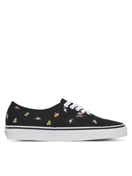 Vans Tenisówki Authentic VN000Z1BB9P1 Czarny. Czarne trampki Vans, bez wzorów, z materiału, bez zapięcia. Za 369.99 zł.