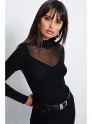 Cool and sexy Koszulka w kolorze czarnym rozmiar: M. Czarne bluzki Cool and sexy, m, bez wzorów, bez kołnierzyka, bez ramiączek. Za 57.06 zł.