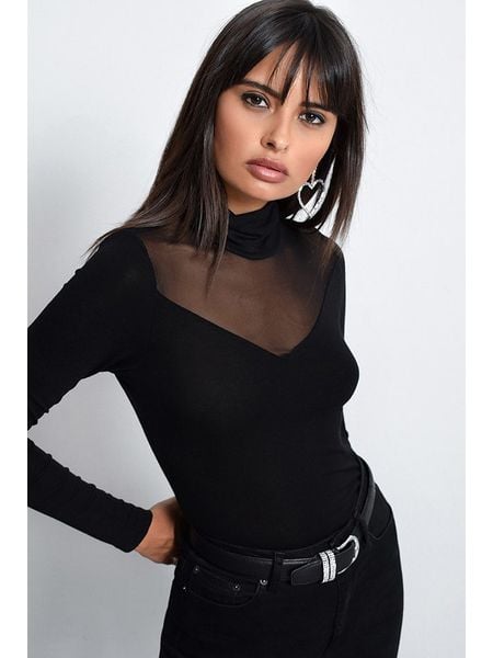 Cool and sexy Koszulka w kolorze czarnym rozmiar: S. Czarne bluzki Cool and sexy, s, bez wzorów, bez kołnierzyka, bez ramiączek. Za 48.39 zł.