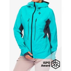 Kurtka membranowa damska Black Diamond Dawn Patrol Hybrid Shell. Niebieskie kurtki narciarskie Black Diamond, bez wzorów, bez kaptura, narciarskie. Za 1,485.50 zł.