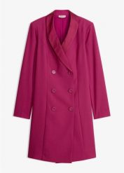 Sukienka z miękkiej mieszanki wiskozy. Czarne sukienki bonprix, bez wzorów, z wiskozy, eleganckie, bez kołnierzyka, bez ramiączek. Za 249.99 zł.