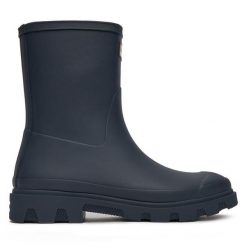 Kalosze Hunter. Niebieskie kalosze Hunter, bez wzorów. Za 329.99 zł.