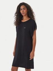 Emporio Armani Underwear Koszula nocna EW002965 AF19024 UC001 Czarny Regular Fit. Czarne koszule nocne Emporio Armani Underwear, m, bez wzorów, z wiskozy, bez ramiączek. Za 329.99 zł.