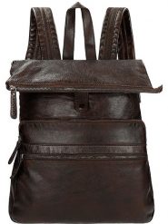 Wojas Skórzany plecak w kolorze brązowym - 33 x 40 x 9 cm rozmiar: onesize. Brązowe plecaki Wojas, bez wzorów, z materiału. Za 394.60 zł.