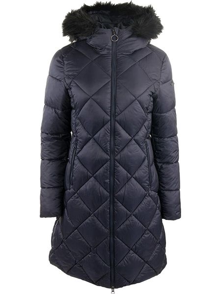 Alpine Pro Płaszcz pikowany "Pewasa" w kolorze granatowym rozmiar: M. Niebieskie płaszcze Alpine Pro, m, bez wzorów, bez kaptura. Za 348.08 zł.