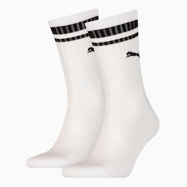 Skarpetki Puma Crew Heritage (x2). Białe skarpety Puma, bez wzorów, z bawełny. Za 37.99 zł.
