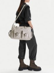 G-Star Raw Torebka EO-LDA8482J Szary. Szare torebki klasyczne G-Star Raw, bez wzorów, z materiału, bez dodatków. Za 359.99 zł.