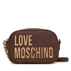 Torebka LOVE MOSCHINO. Brązowe listonoszki Love Moschino, bez wzorów, bez dodatków. Za 859.99 zł.