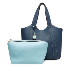 Torebka Aldo. Niebieskie torebki klasyczne Aldo, bez wzorów, bez dodatków. Za 259.99 zł.