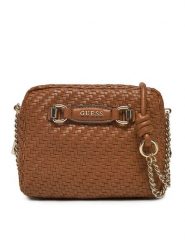 Guess Torebka HWWG95 30140 Brązowy. Brązowe listonoszki Guess, z aplikacjami, ze skóry, bez dodatków. Za 319.99 zł.