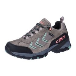 Damskie buty trekkingowe CMP Melnick WP Low. Brązowe trekkingi CMP, z gumy, trekkingowe. Za 386.50 zł.