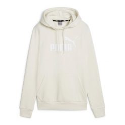 Bluza bluza na co dzień damska PUMA z kapturem. Szare bluzy Puma, bez wzorów, z kapturem. Za 219.00 zł.