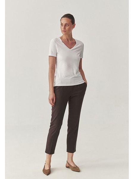 TATUUM Koszulka w kolorze białym rozmiar: XS. Białe bluzki Tatuum, xs, bez wzorów, bez kołnierzyka, bez ramiączek. Za 74.11 zł.