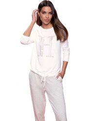 Heine Bluza w kolorze kremowym rozmiar: 38. Brązowe bluzy Heine, bez wzorów, z bawełny, bez kaptura. Za 44.45 zł.