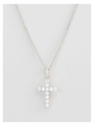 U.S. Polo Assn. Naszyjnik z zawieszką - dł. 38 cm rozmiar: onesize. Szare naszyjniki U.S. Polo Assn., z kryształem, ze stali. Za 82.99 zł.