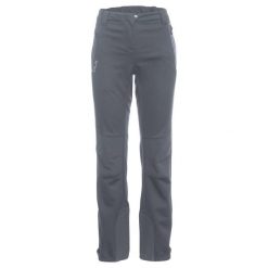 Spodnie Outdoorowe Damskie Sola Softshell. Szare spodnie narciarskie Trespass, l, z aplikacjami, z materiału, trekkingowe. Za 281.99 zł.