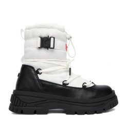 Śniegowce Hunter. Białe trapery i śniegowce Hunter. Za 359.99 zł.