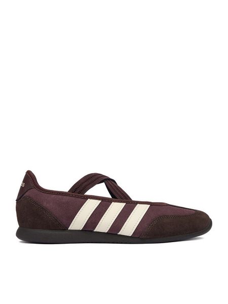 Adidas Baleriny CEO-BARREDA MARY JANE KJ2255 Fioletowy. Fioletowe baleriny Adidas, bez wzorów, ze skóry, bez obcasa. Za 279.99 zł.