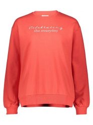 Kaffe Bluza w kolorze czerwonym rozmiar: M. Czerwone bluzy Kaffe, m, bez wzorów, bez kaptura. Za 100.99 zł.