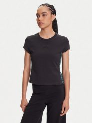 Adidas T-Shirt Animal Print 3-Stripes JM1850 Czarny Slim Fit. Czarne t-shirty Adidas, xl, bez wzorów, z bawełny, bez kołnierzyka, bez ramiączek. Za 149.99 zł.