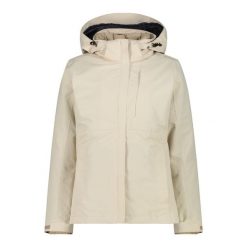 Kurtka damska turystyczna CMP. Brązowe kurtki sportowe CMP, xs, bez wzorów, z softshellu, bez kaptura, trekkingowe. Za 649.00 zł.