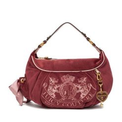 Torebka Juicy Couture. Czerwone torebki klasyczne Juicy Couture, bez wzorów, bez dodatków. Za 419.99 zł.